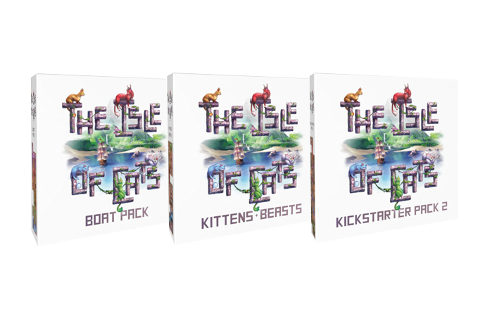 The Isle of Cats: Boat Pack + Kittens & Beasts + Kickstarter Pack 2  (Bundle) [KS]