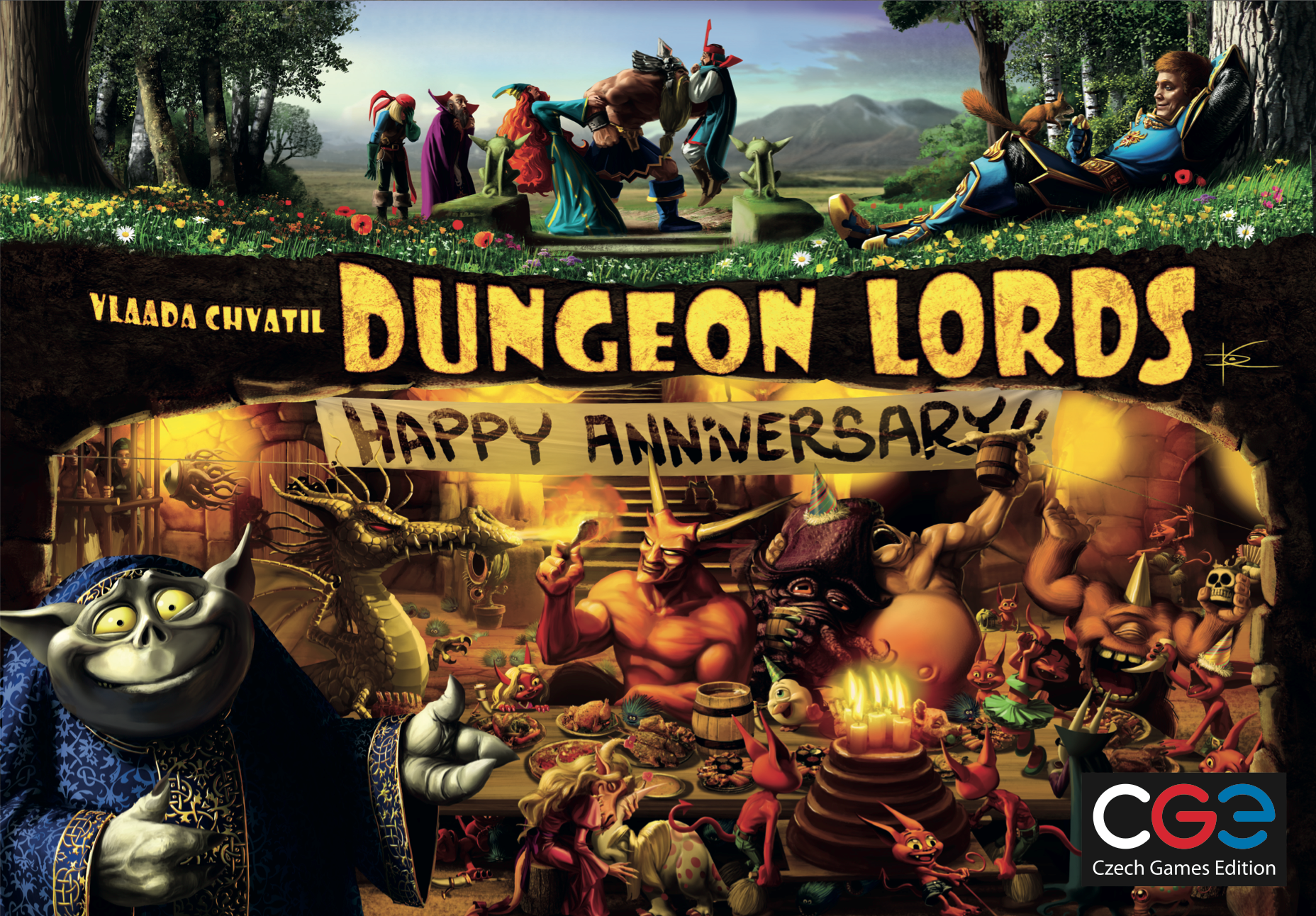 Dungeon Lords: Happy Anniversary - CrowdFinder