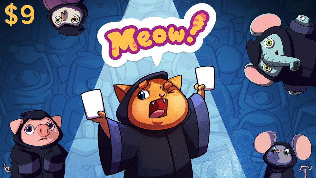 Meow A Party Game For 3 12 Players Crowdfinder